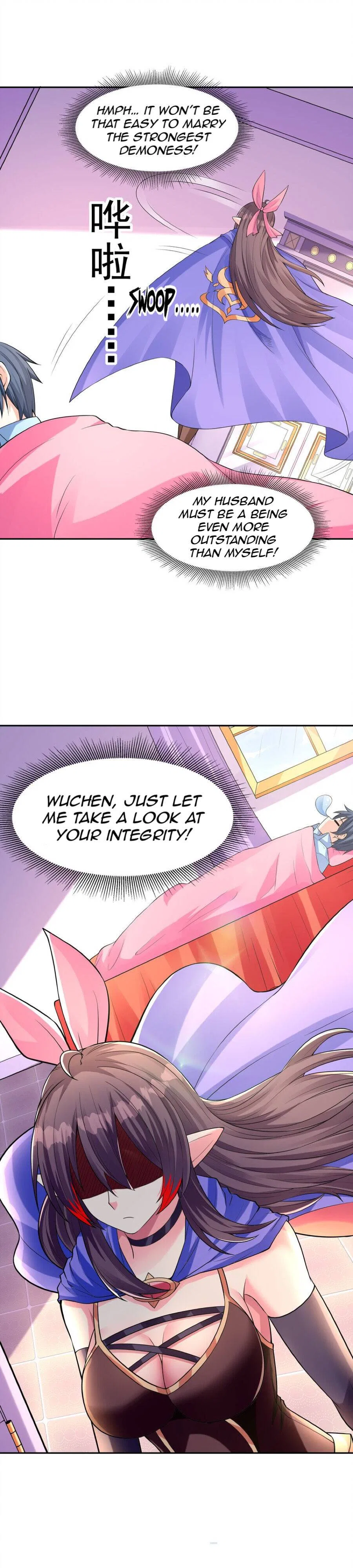 My Harem Is Entirely Female Demon Villains Chapter 40 – Page 3