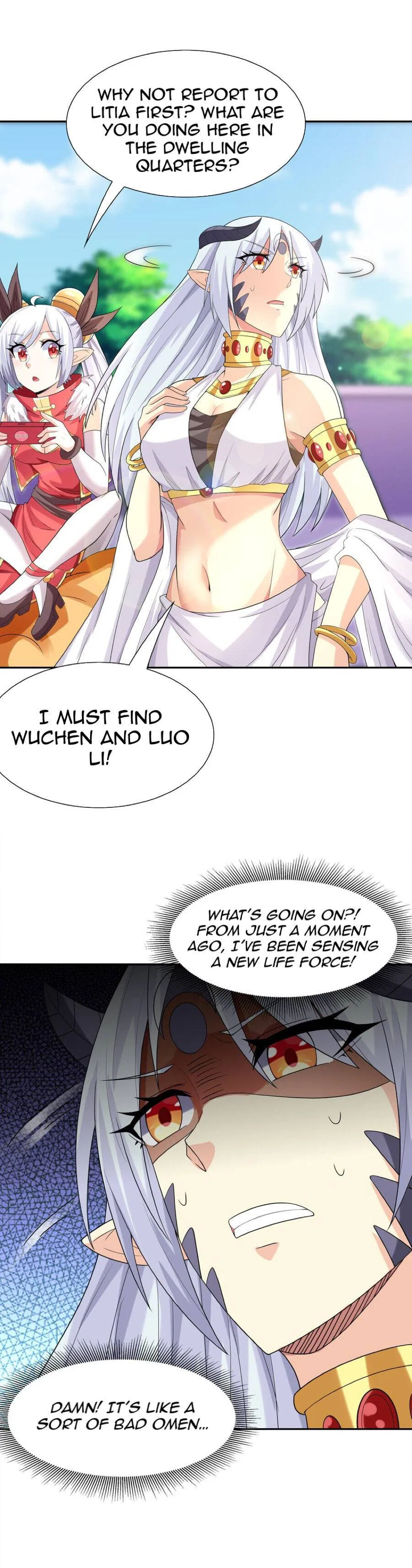 My Harem Is Entirely Female Demon Villains Chapter 38 – Page 32