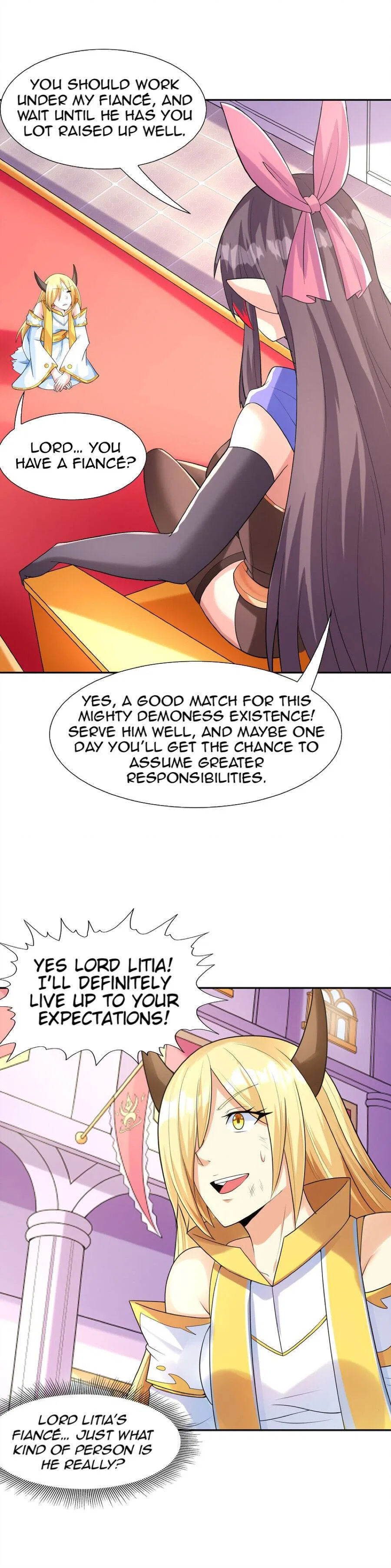 My Harem Is Entirely Female Demon Villains Chapter 37 – Page 32