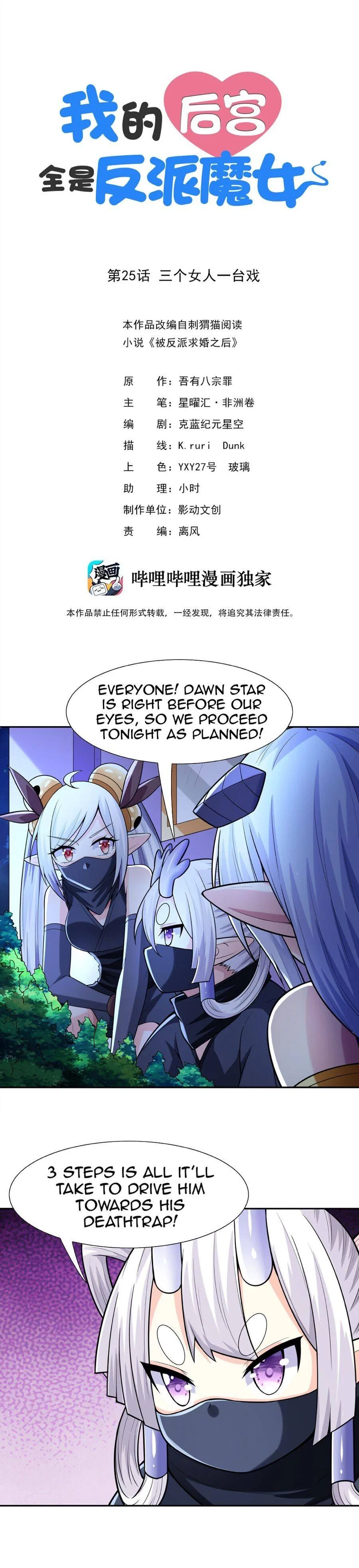 My Harem Is Entirely Female Demon Villains Chapter 25 – Page 1