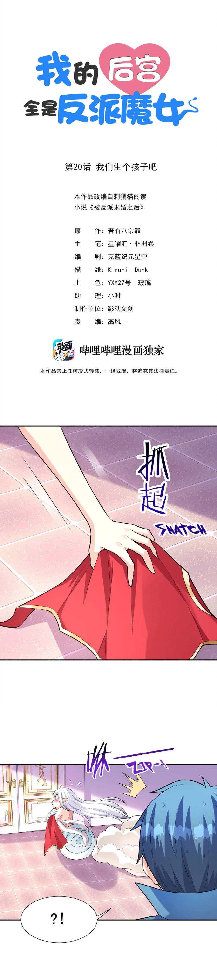 My Harem Is Entirely Female Demon Villains Chapter 20 – Page 1