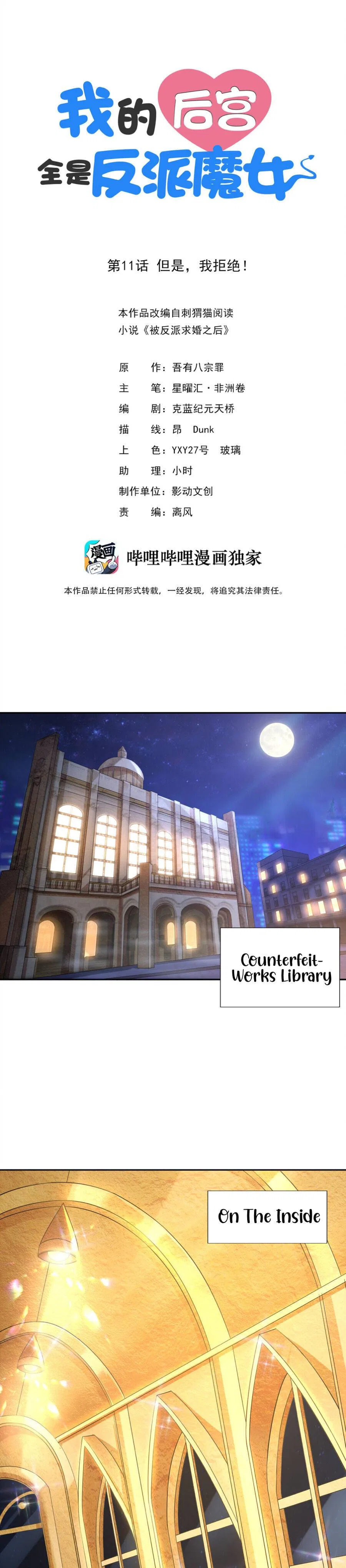 My Harem Is Entirely Female Demon Villains Chapter 11 – Page 1