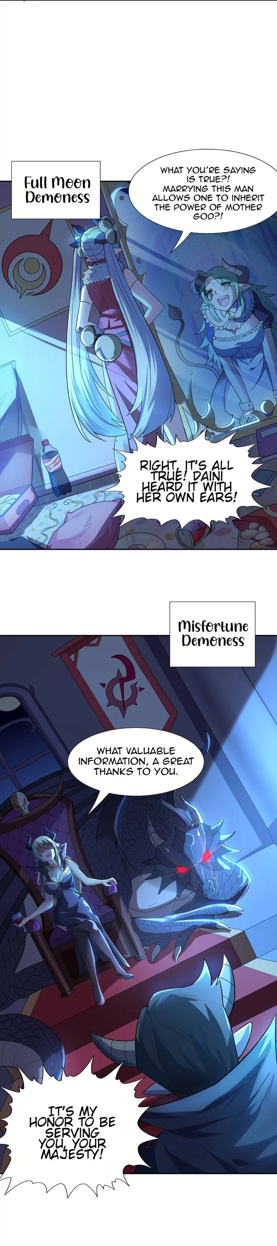 My Harem Is Entirely Female Demon Villains Chapter 3 – Page 28