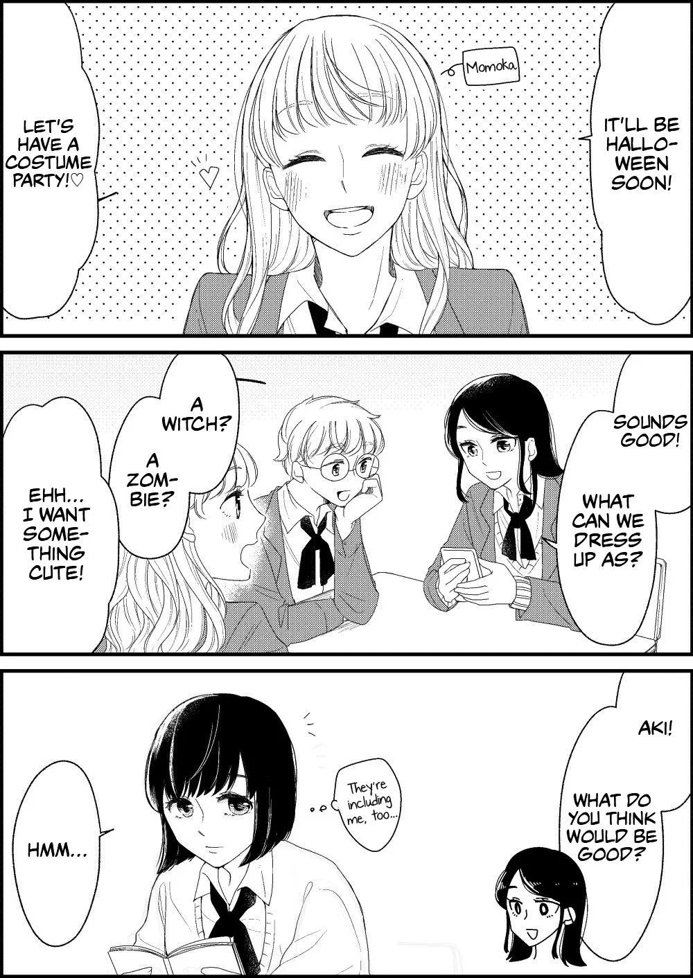 Aki/Momo Chapter 1.3 – Page 1