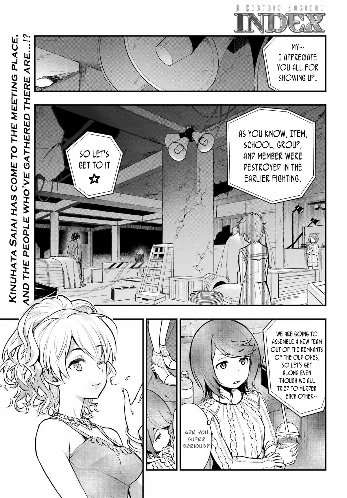 Toaru Majutsu no Index Chapter 200 – Page 1
