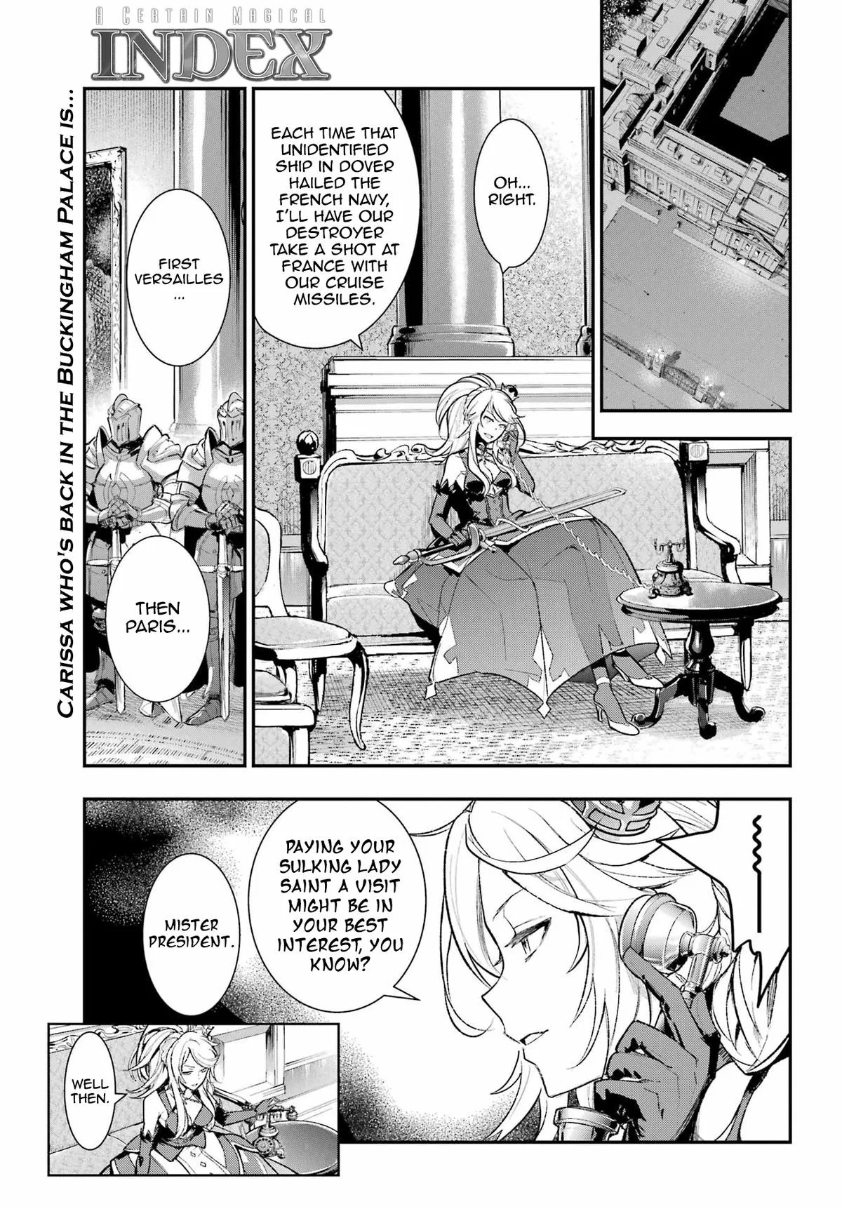 Toaru Majutsu no Index Chapter 185 – Page 1