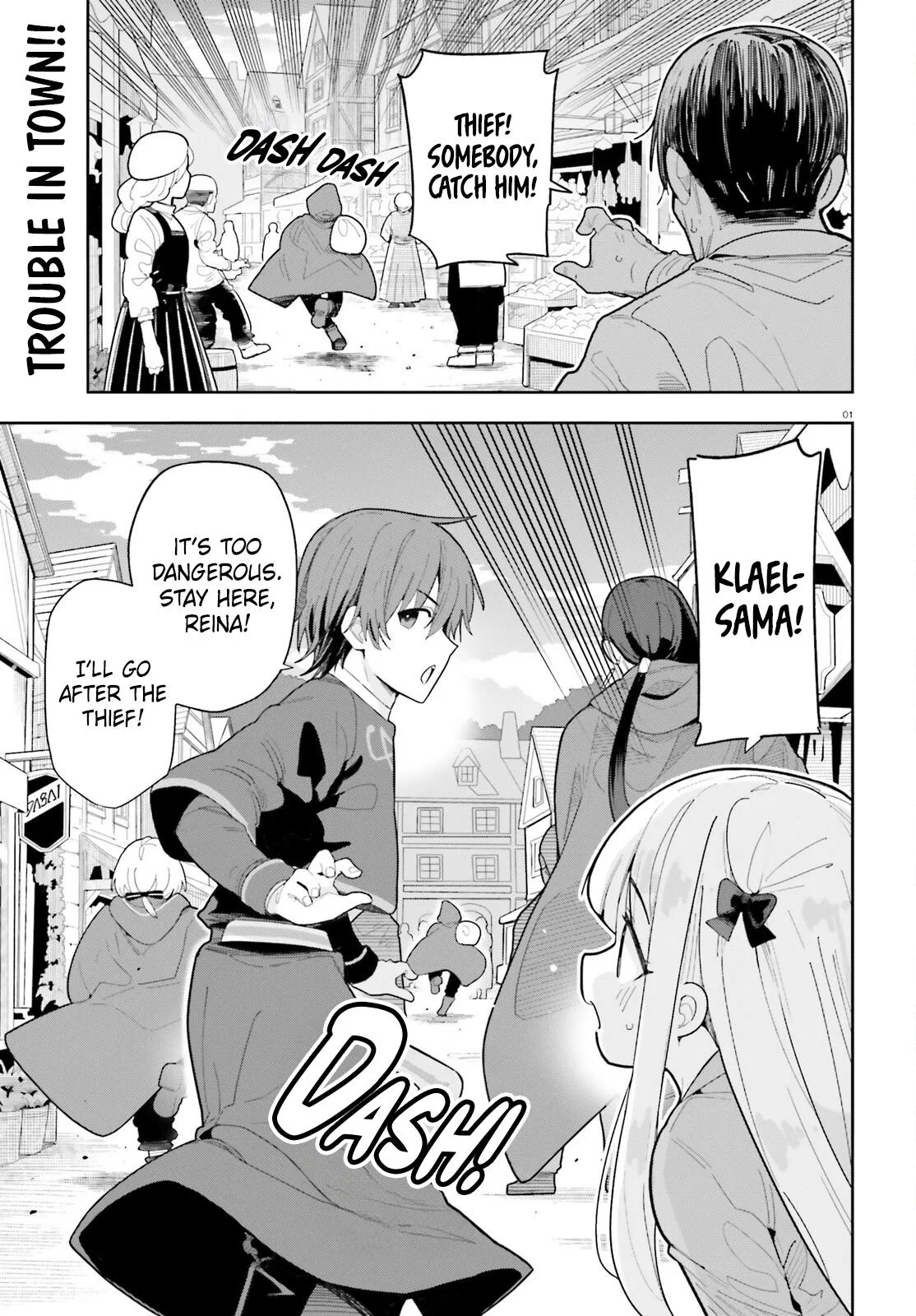 I'm Just a Mob Priest, but Since I Realized This World is an Otome Game, I'll Train the Heroine Chapter 13 – Page 1