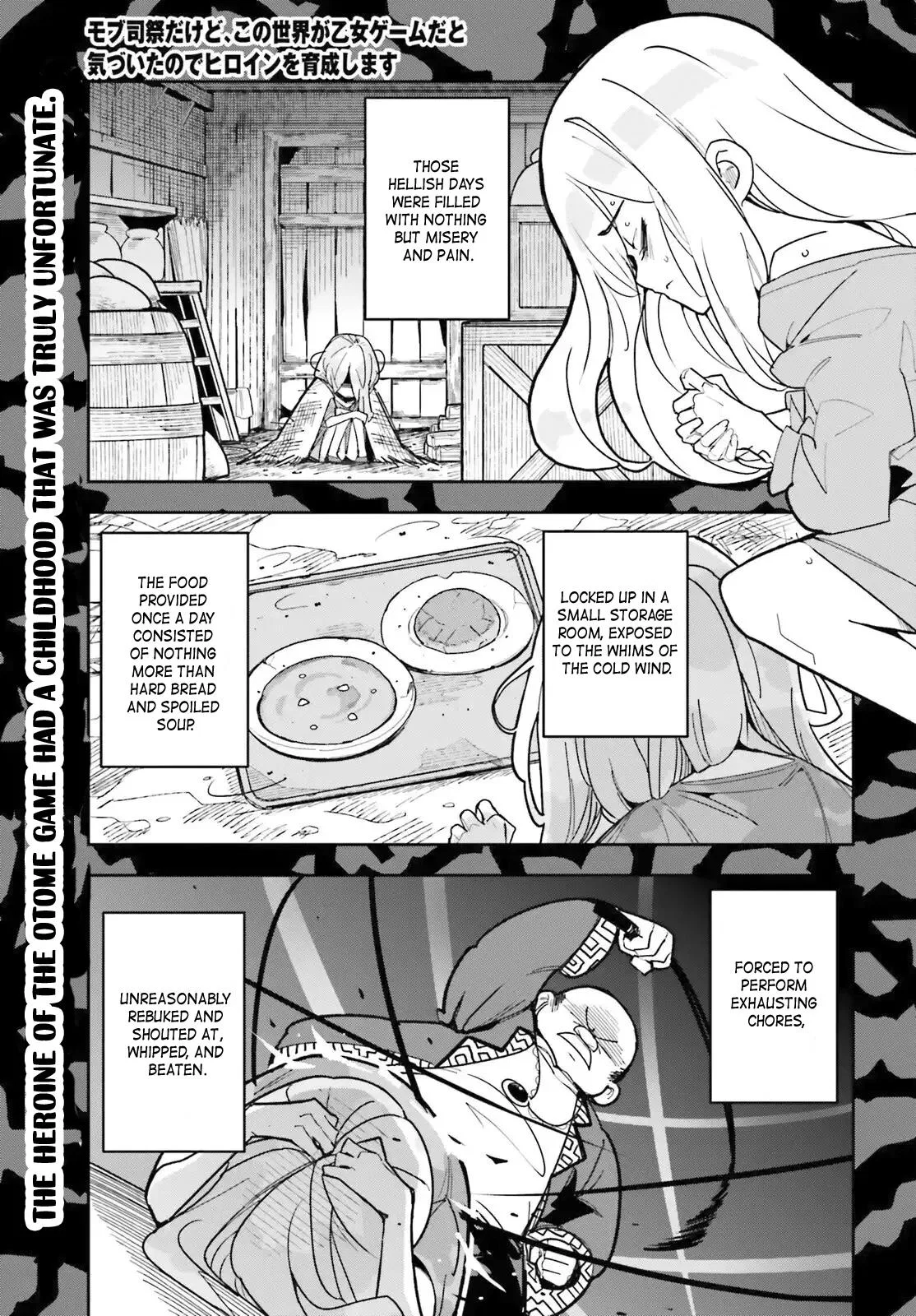 I'm Just a Mob Priest, but Since I Realized This World is an Otome Game, I'll Train the Heroine Chapter 2 – Page 1