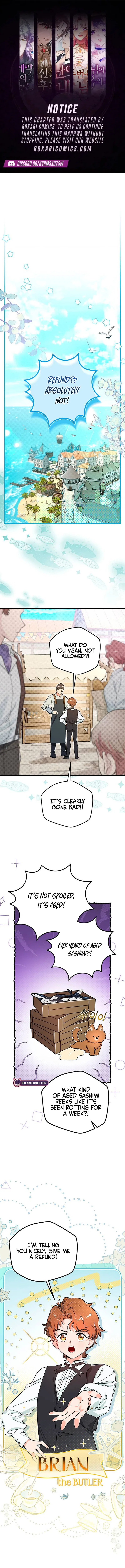The Survival Log of a Butler at the Count's Castle Chapter 1 – Page 1