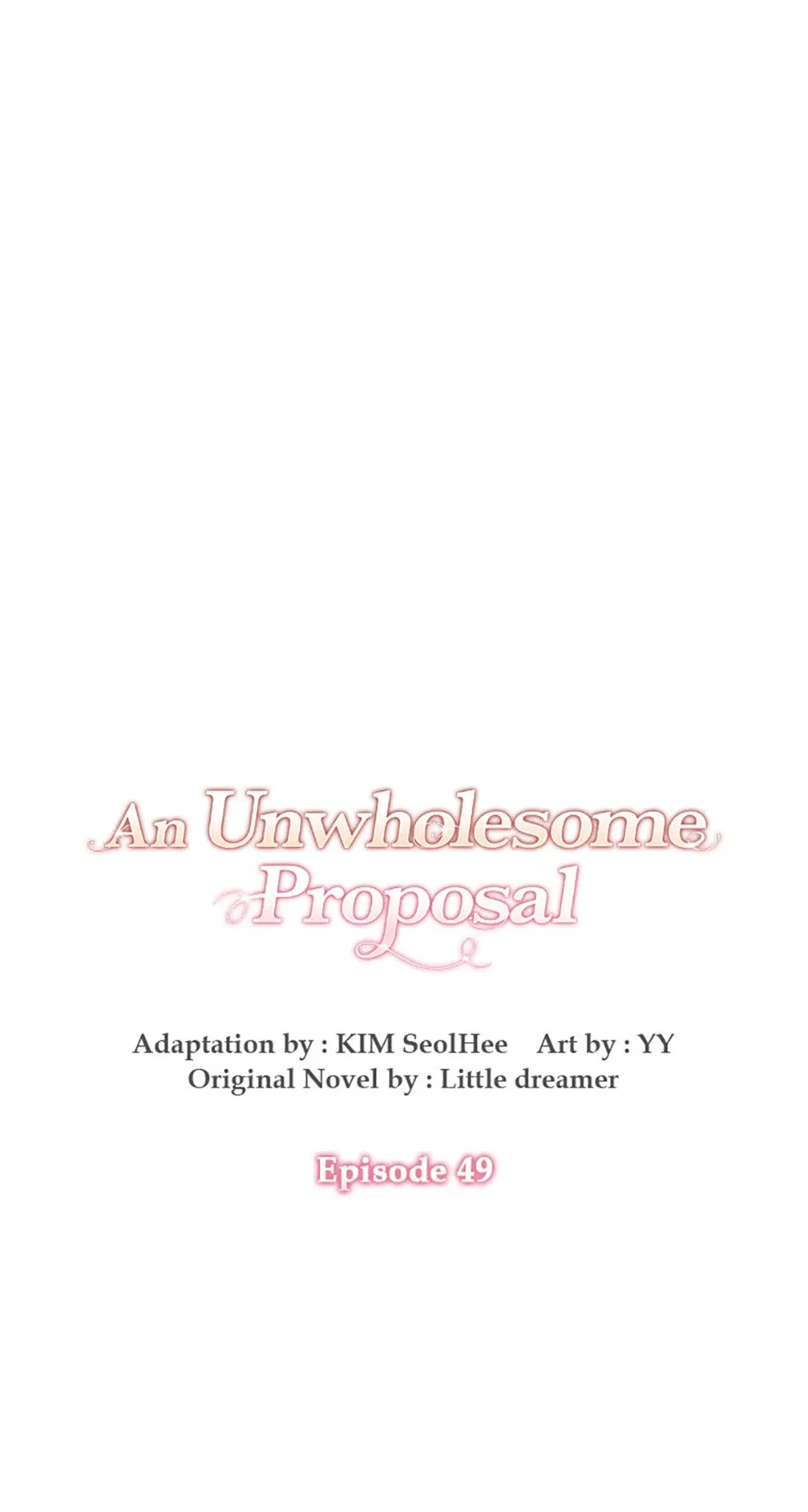 An Unwholesome Proposal Chapter 49 – Page 3