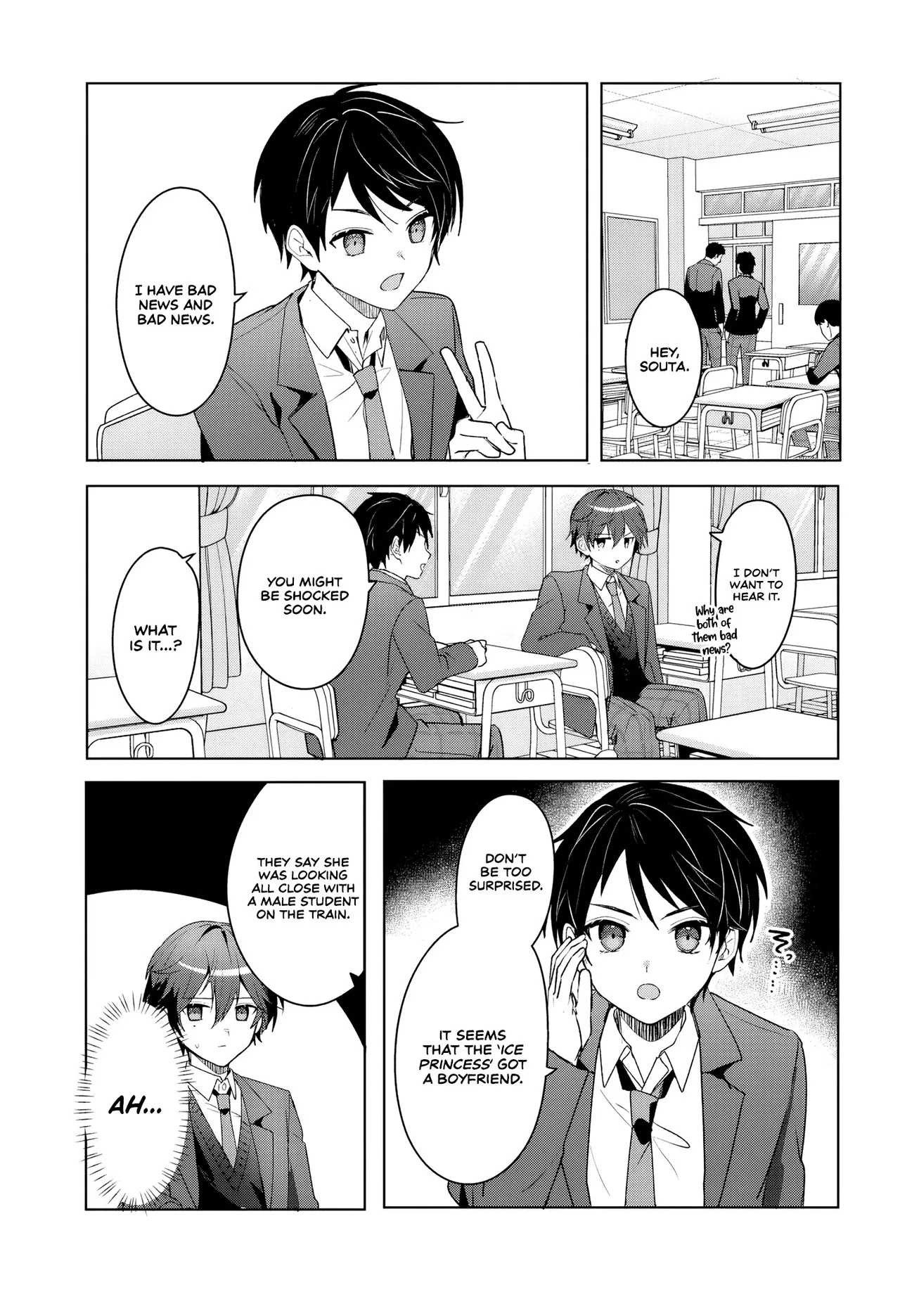 Takou no Koori Hime wo Tasuketara, Otomodachi kara Hajimeru Koto ni Narimashita Chapter 4.1 – Page 1