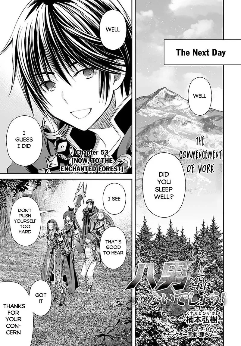 Hachinan Tte, Sore Wa Nai Deshou! Chapter 53 – Page 1