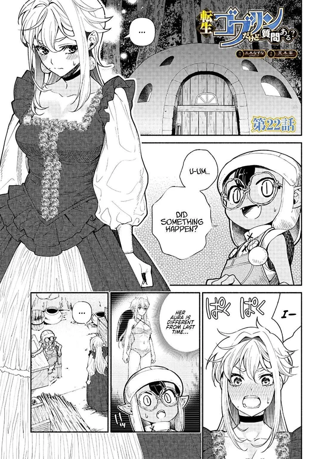 Tensei Goblin dakedo Shitsumon aru? Chapter 22 – Page 1