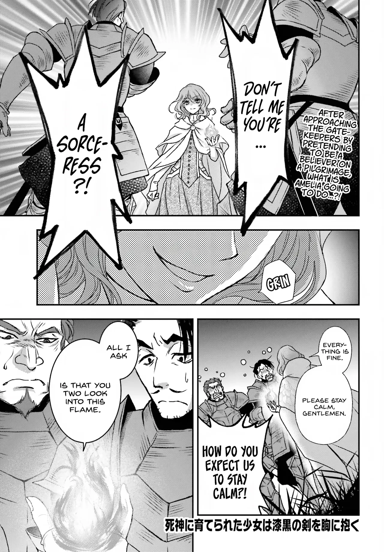 Shinigami ni Sodaterareta Shoujo wa Shikkoku no Tsurugi wo Mune ni Idaku manga Chapter 43.1 – Page 1