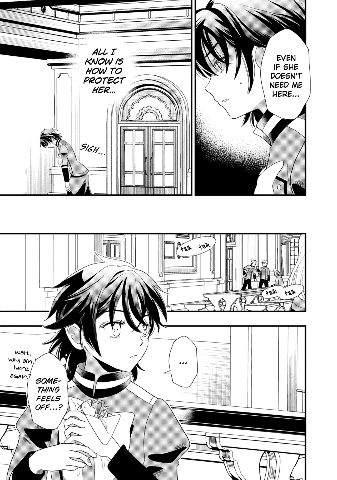 Heimin no Watashi desu ga Koushaku Reijou-sama o Taburakashite Ikiteimasu Chapter 6 – Page 1