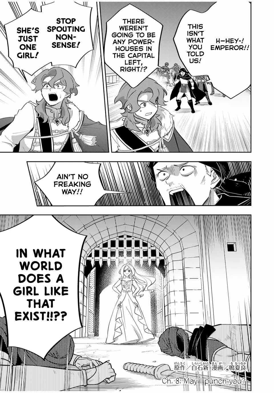 Reincarnated as a Princess: The Legendary Archmage Becomes a Lady Knight and Forms the Noblewomen Knight Corps! Chapter 8 – Page 1