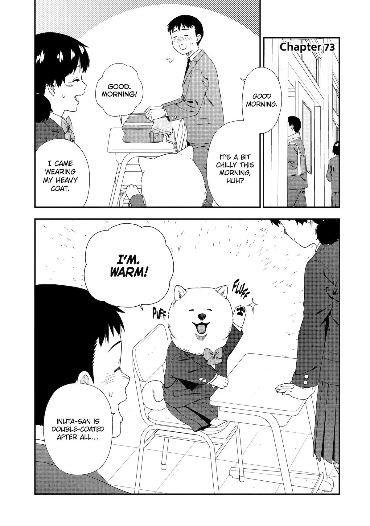 Inuta-san Chapter 73 – Page 1