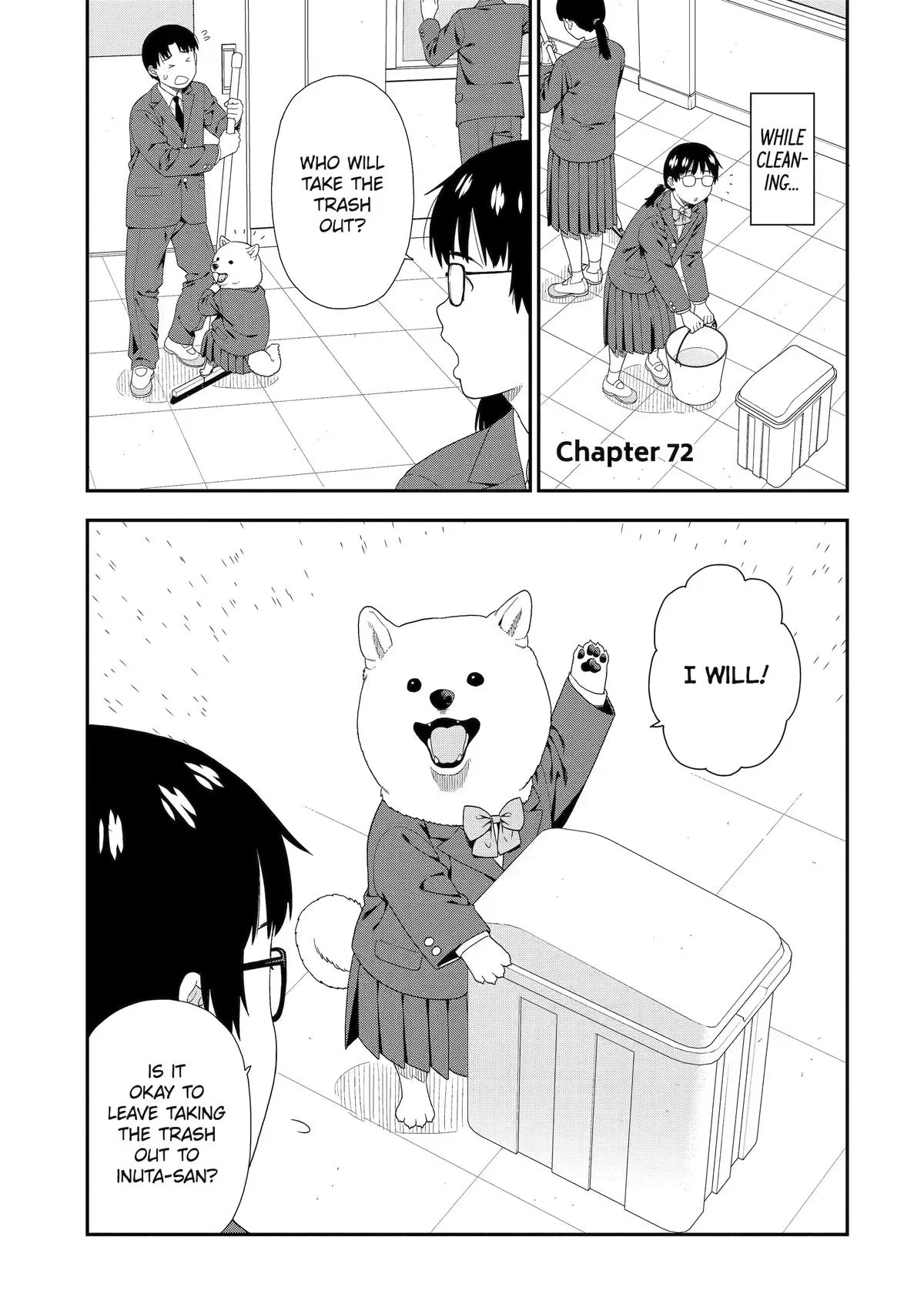 Inuta-san Chapter 72 – Page 1
