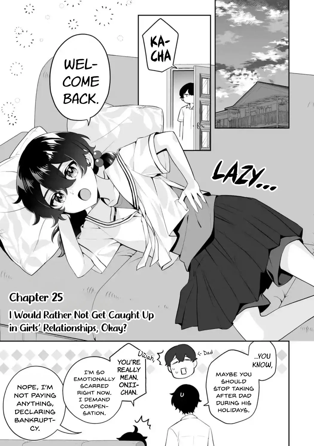 Douka Ore o Houtte Oitekure: Nazeka Bocchi no Owatta Koukou Seikatsu o Kanojo ga Kaeyou to shitekuru Chapter 25 – Page 1