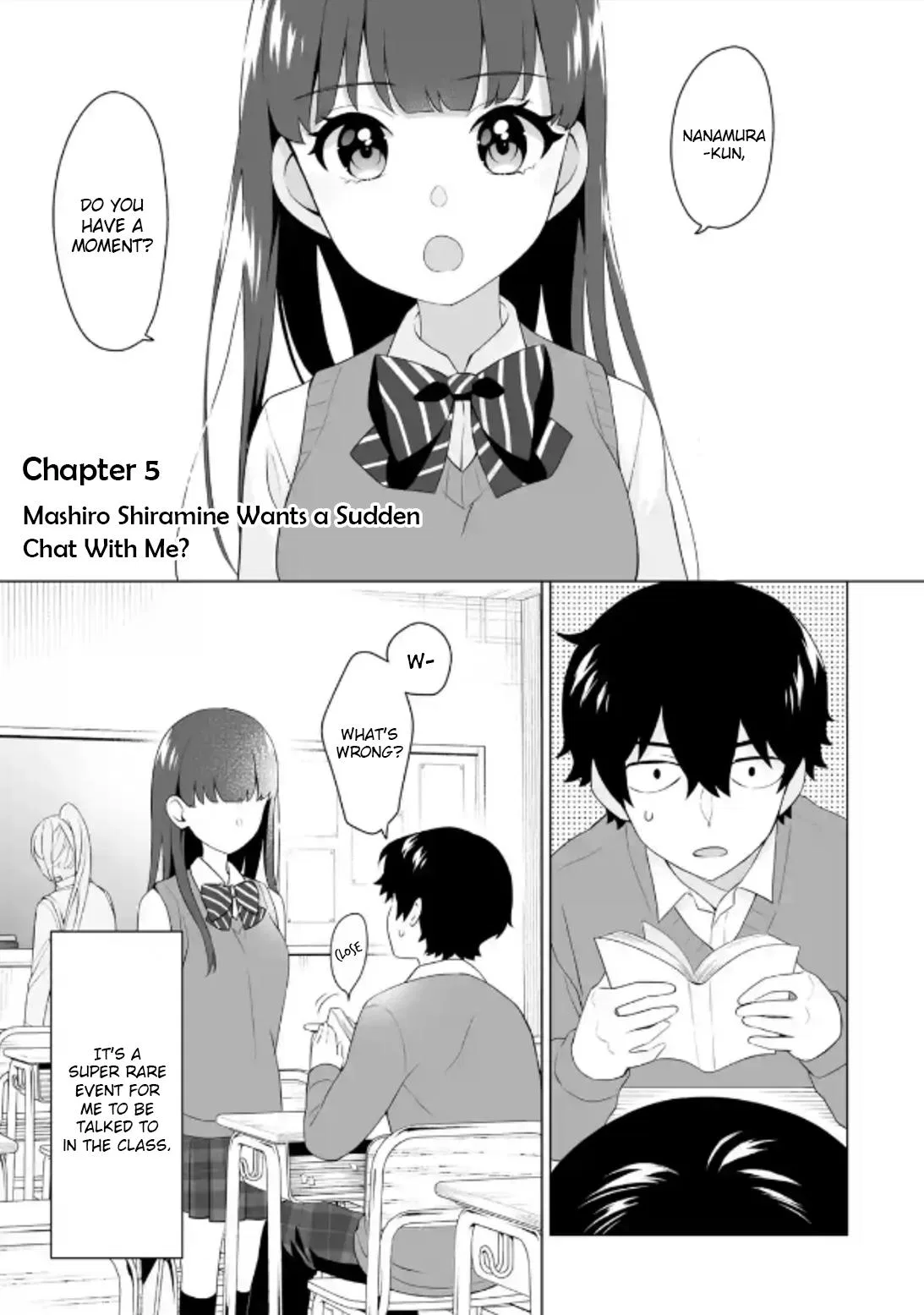 Douka Ore o Houtte Oitekure: Nazeka Bocchi no Owatta Koukou Seikatsu o Kanojo ga Kaeyou to shitekuru Chapter 5 – Page 1