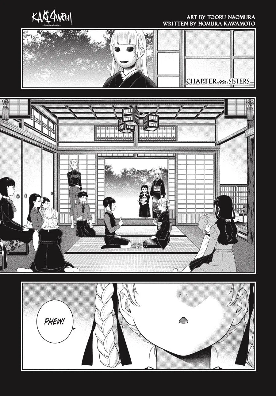 Kakegurui Chapter 92 – Page 1