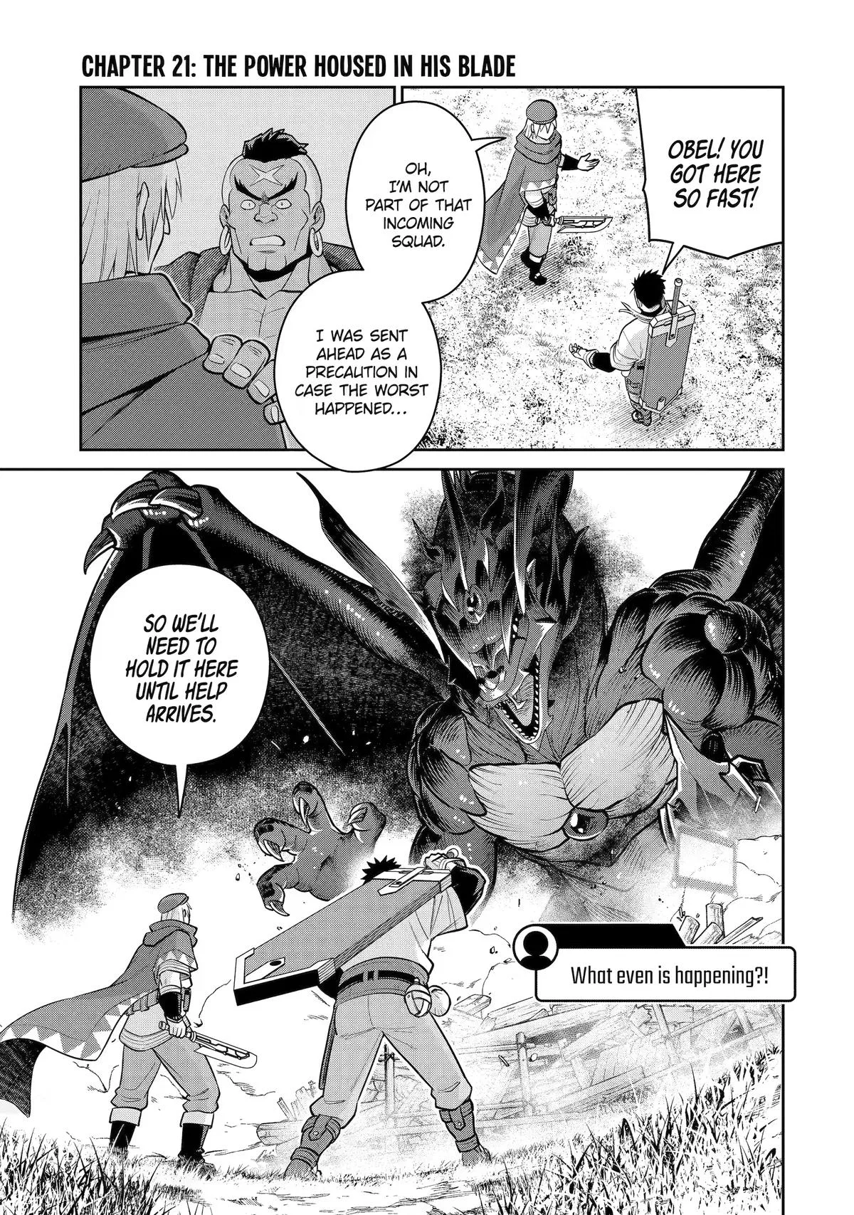Local Farmer Kills Dragon, Outs Himself as The Strongest in the Land! Chapter 21 – Page 1