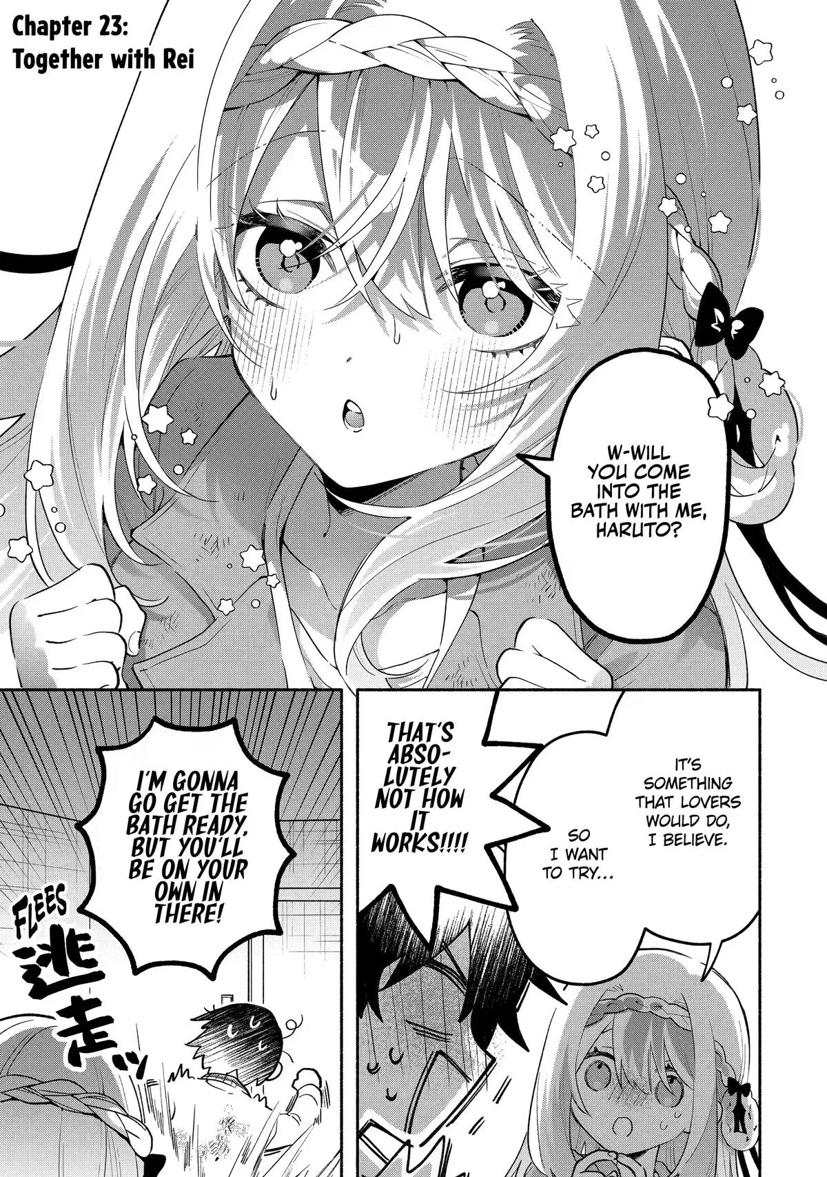 My Pampering Turned the Cool Goddess Into a Clumsy Spoiled Girl Chapter 23 – Page 1