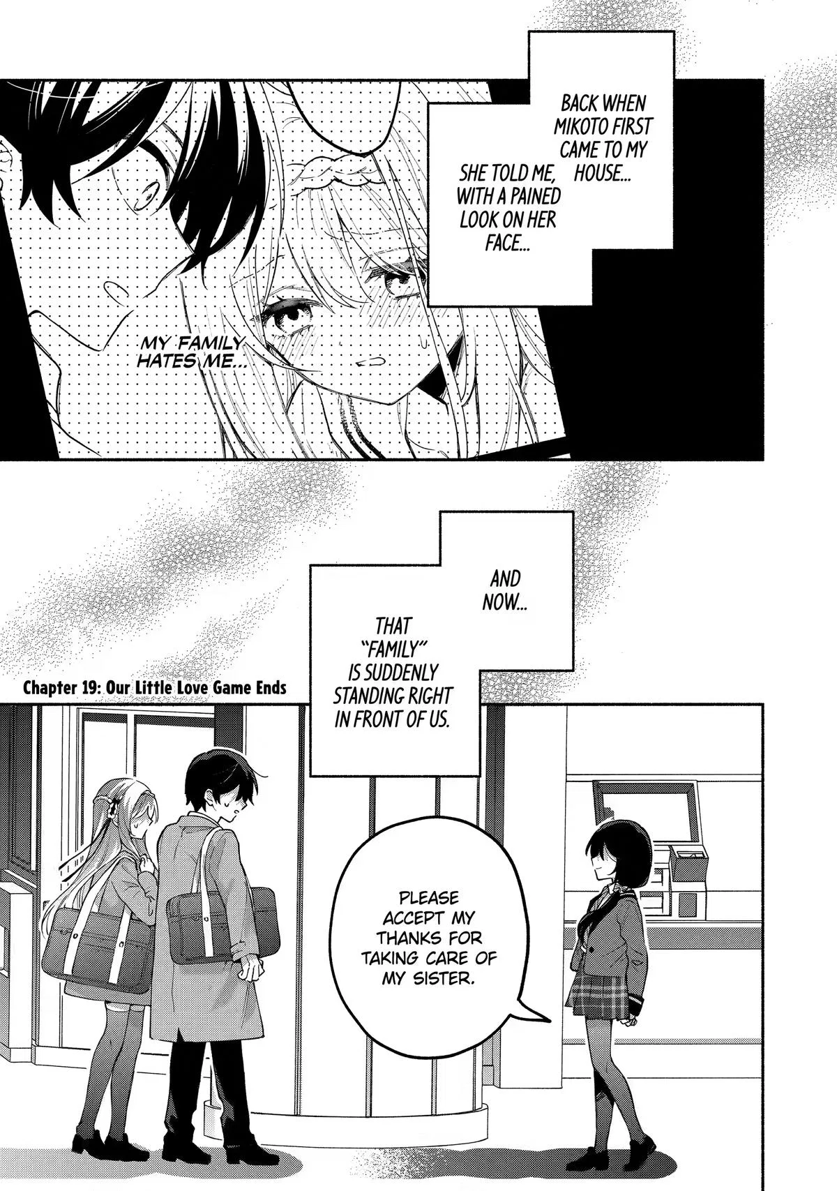 My Pampering Turned the Cool Goddess Into a Clumsy Spoiled Girl Chapter 19 – Page 1