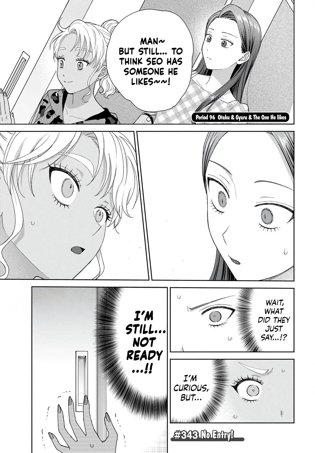 Anime – Gals Can’t Be Kind to Otaku!? Chapter 96 – Page 1