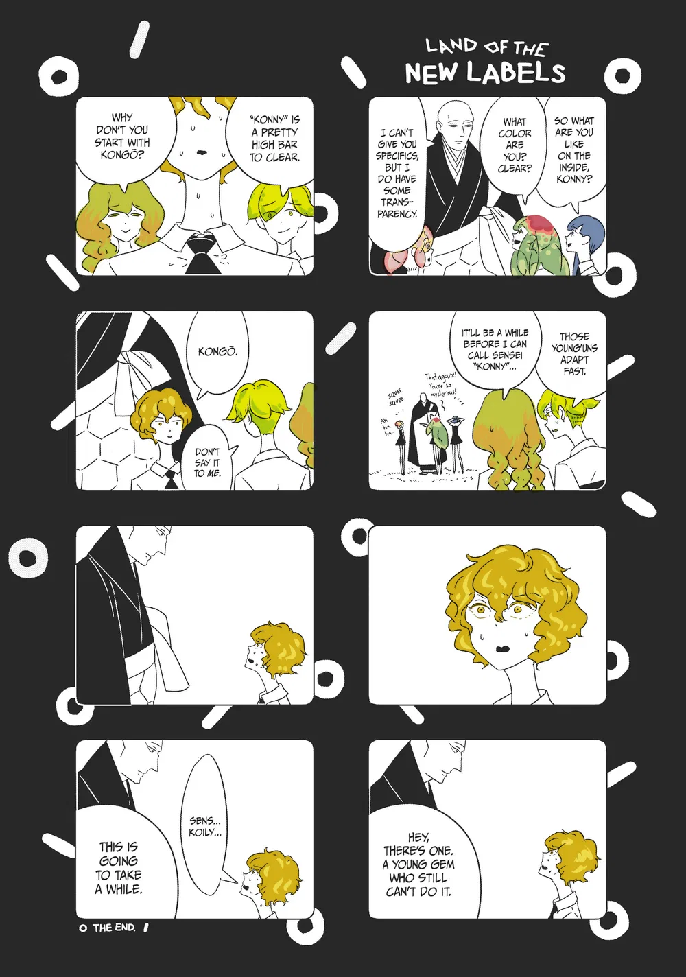 Houseki no Kuni (Minimalist Color) Chapter 70.5 – Page 1