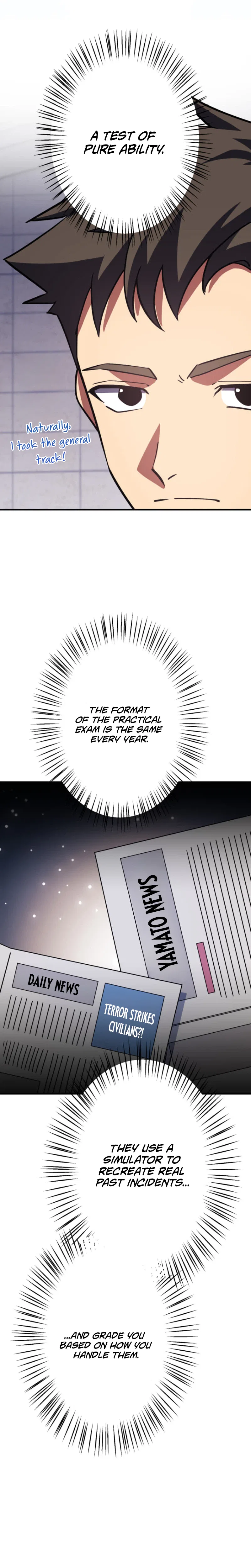 The Blind Avenger with a Divine Eye Chapter 6 – Page 9