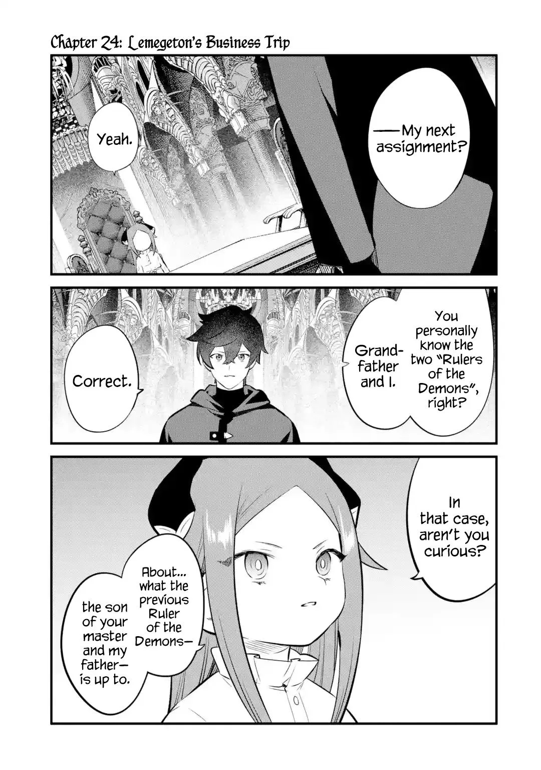 Welcome to the Impregnable Demon King Castle Chapter 24 – Page 1