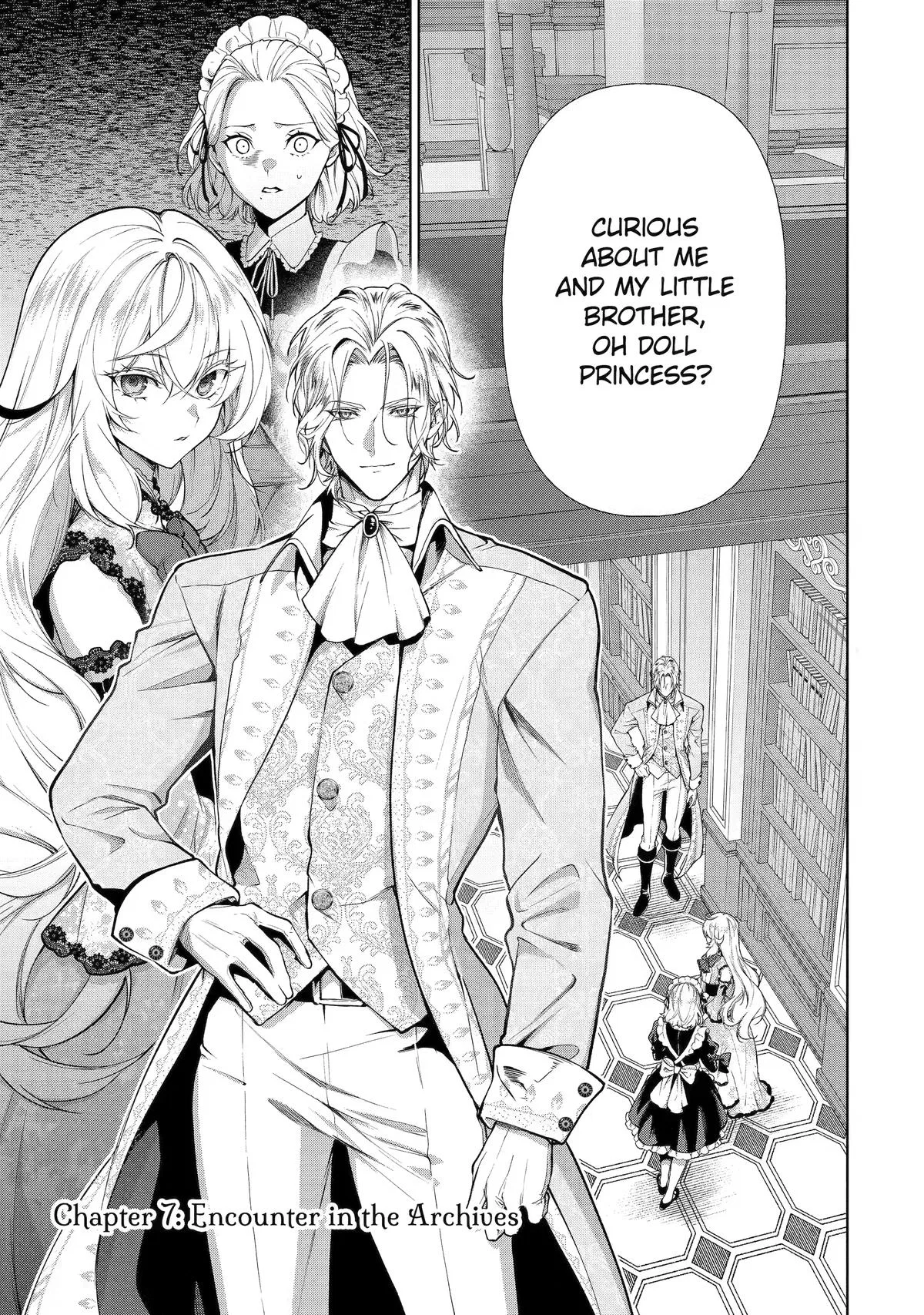 Belle Poupée no Supadari Kon'yaku: "Konomi ja Nai" to Iwareta Ningyou Hime, Gaman o Yametara Ouji ga Deredere ni Natta. Jitsu ni Ui! Chapter 7 – Page 1