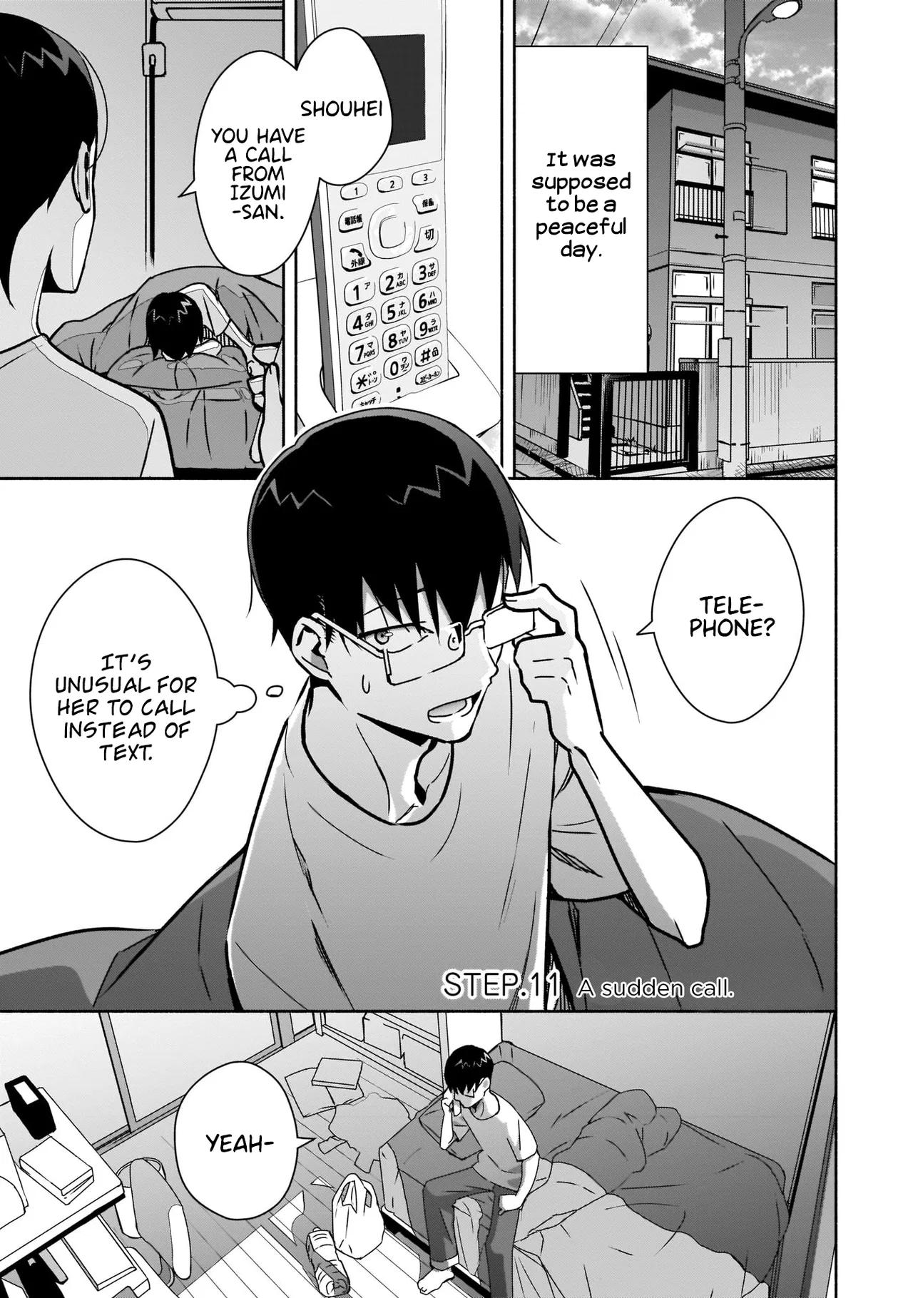 Bocchi no Boku ni Kyousei Kanojo ga Yattekita Chapter 11 – Page 1