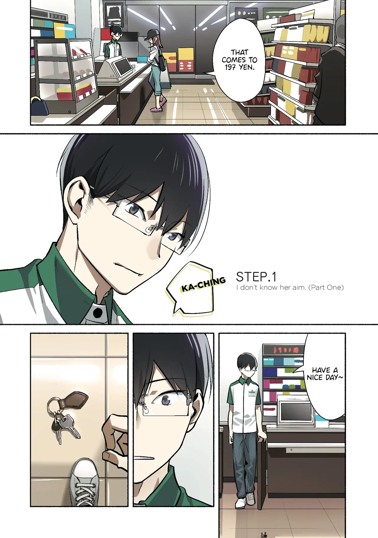 Bocchi no Boku ni Kyousei Kanojo ga Yattekita Chapter 1.1 – Page 1