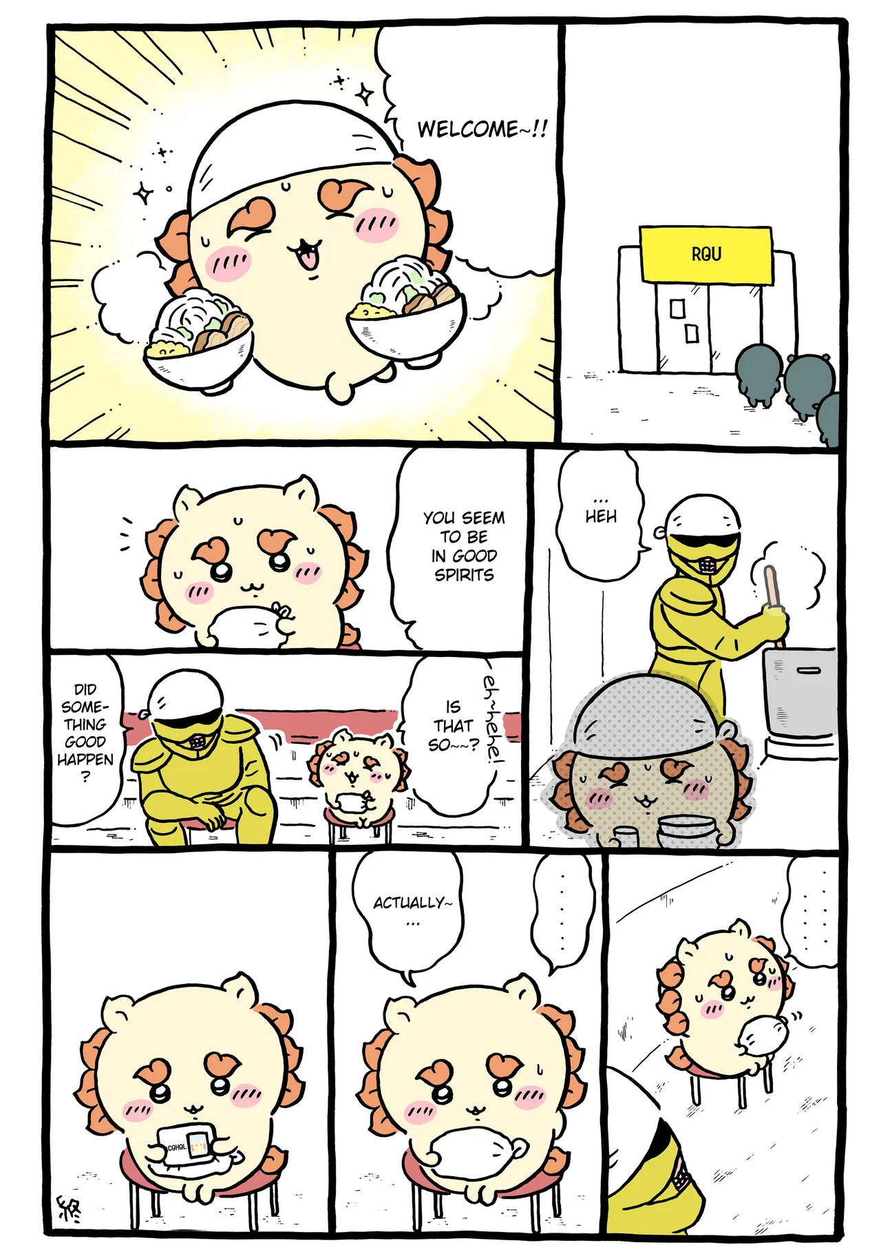 Chiikawa: Nanka Chiisakute Kawaii Yatsu (Webcomic Pages) Chapter 1205 – Page 1
