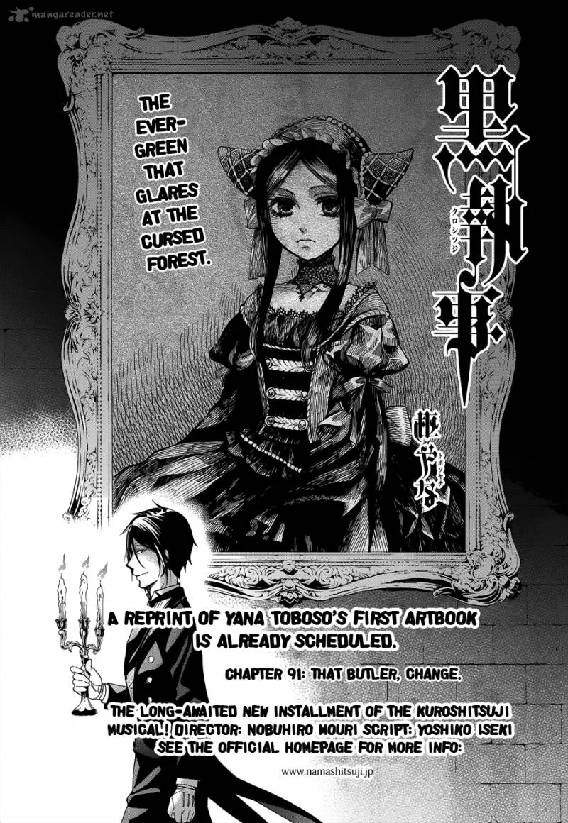 Kuroshitsuji Chapter 91 – Page 1