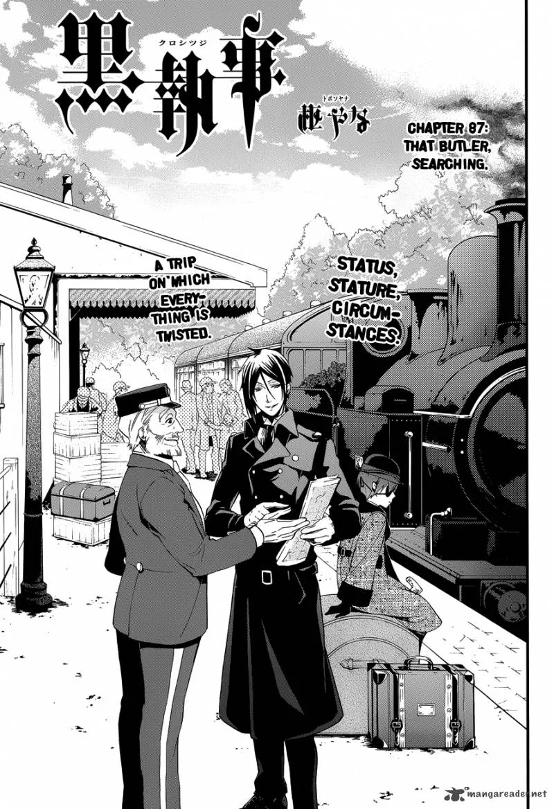 Kuroshitsuji Chapter 87 – Page 1