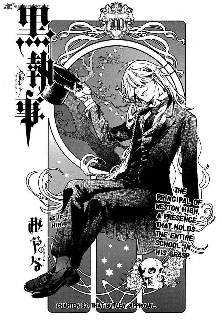 Kuroshitsuji Chapter 83 – Page 1
