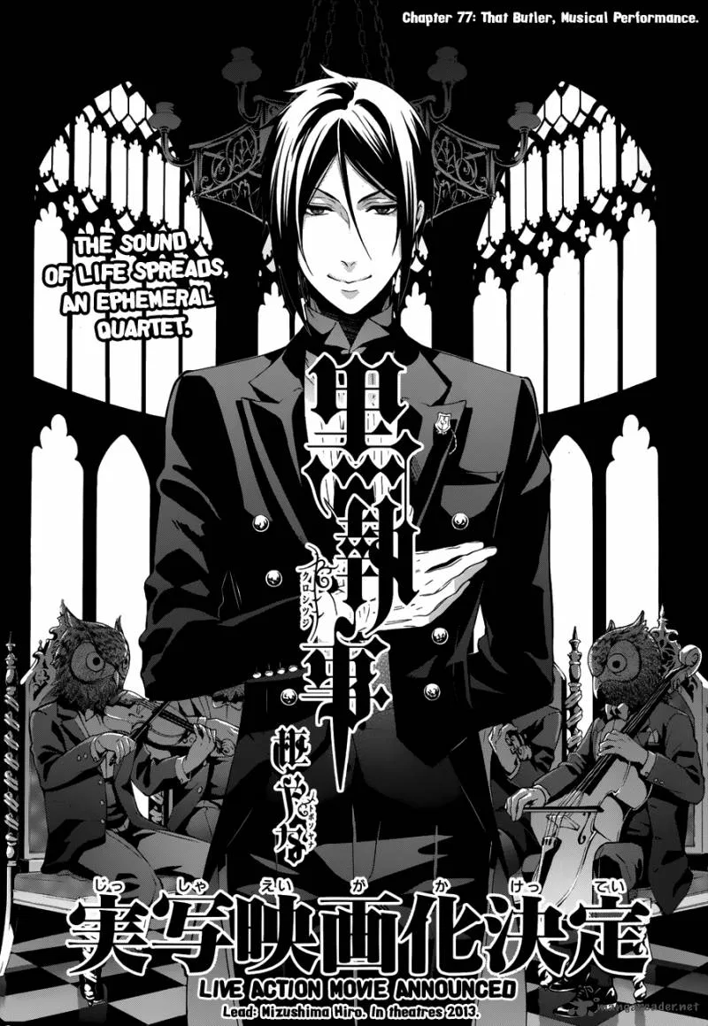 Kuroshitsuji Chapter 77 – Page 1