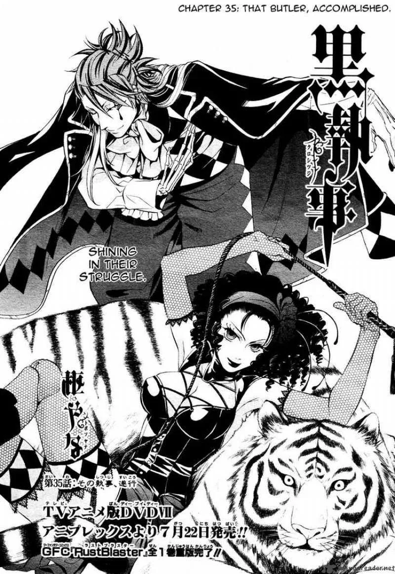 Kuroshitsuji Chapter 35 – Page 1
