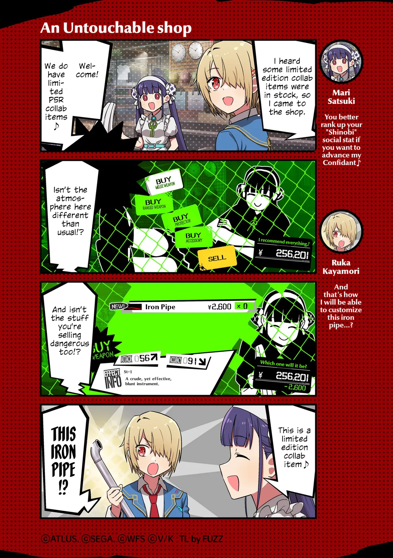 Heaven Burns Red Official 4-Koma: HBR Theater Chapter 218 – Page 1