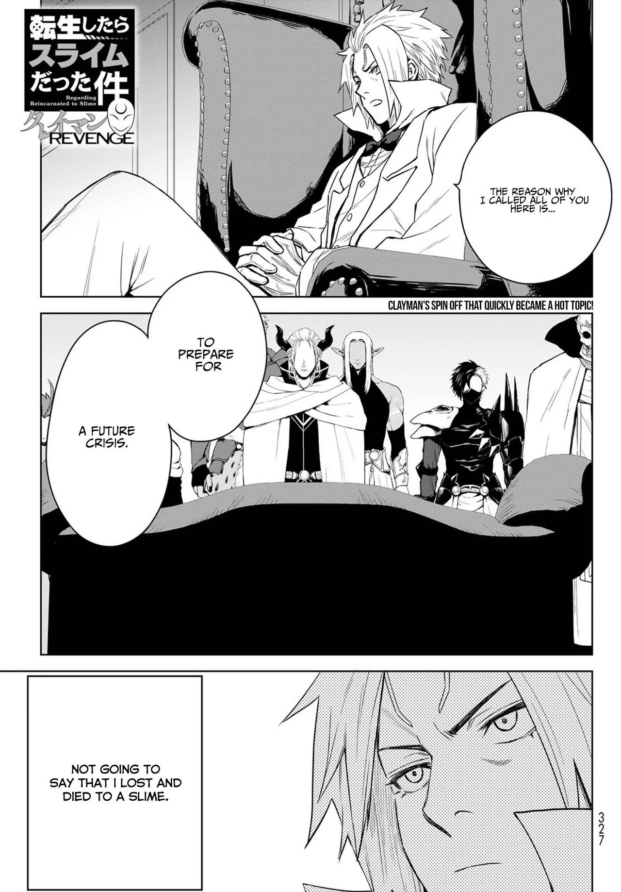 That Time I Got Reincarnated as a Slime: Clayman Revenge, TenSura: Clayman Revenge Chapter 3 – Page 1