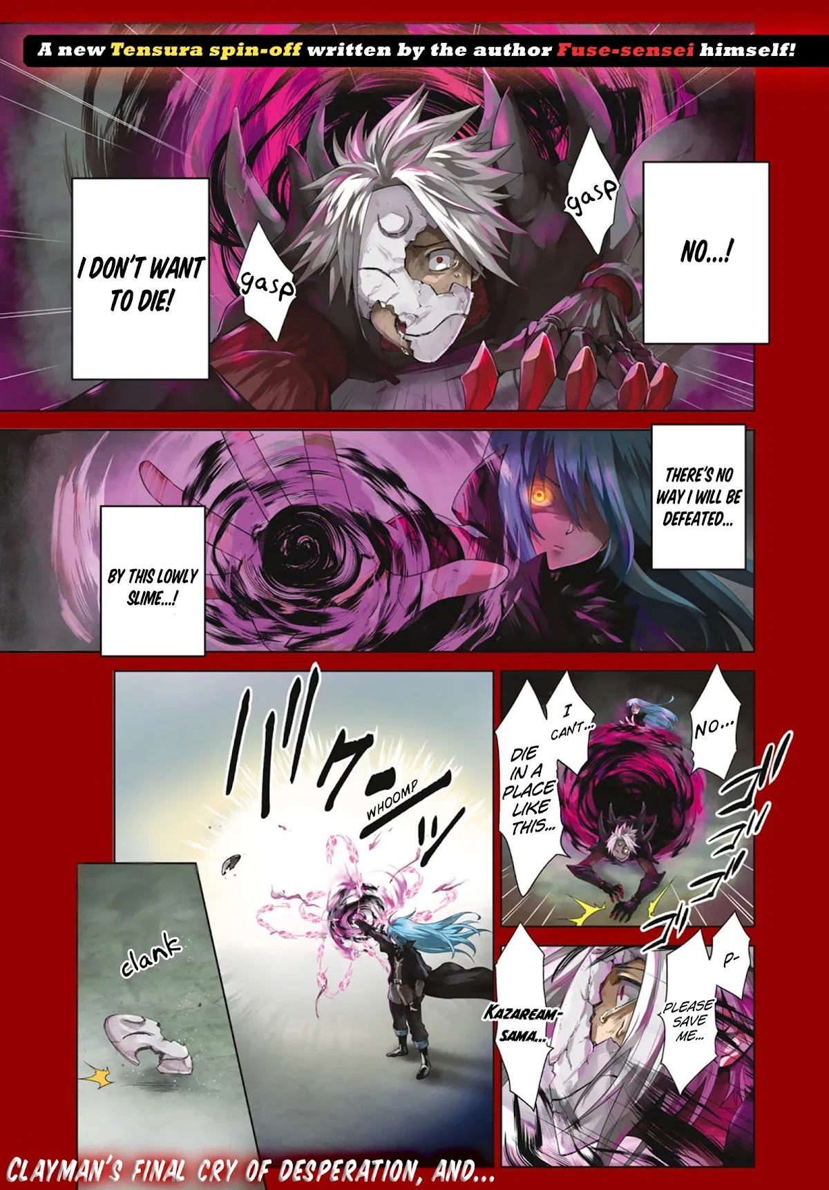 That Time I Got Reincarnated as a Slime: Clayman Revenge, TenSura: Clayman Revenge Chapter 1 – Page 1