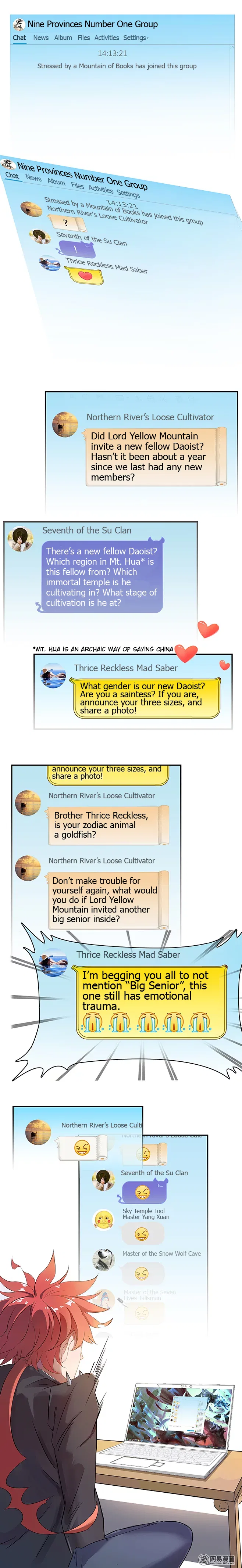 Cultivation Chat Group Chapter 1 – Page 8