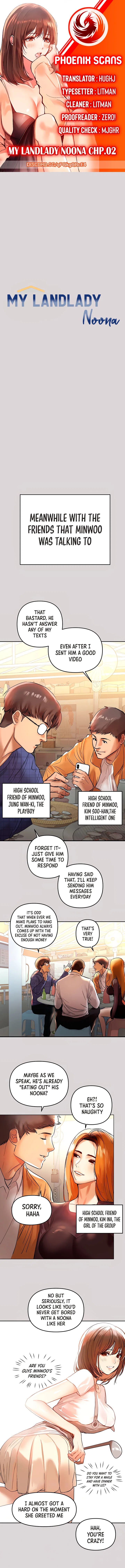 My Landlady Noona Chapter 2 – Page 1