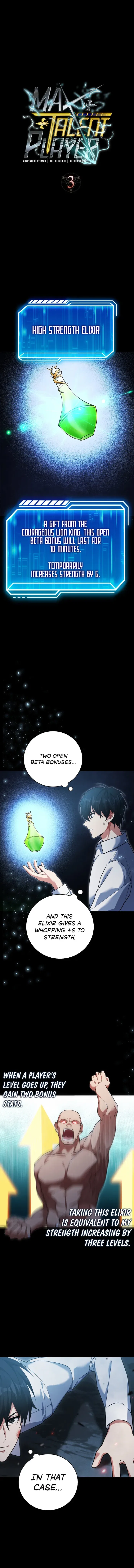 Player with Maxed-Out Talent Chapter 3 – Page 1