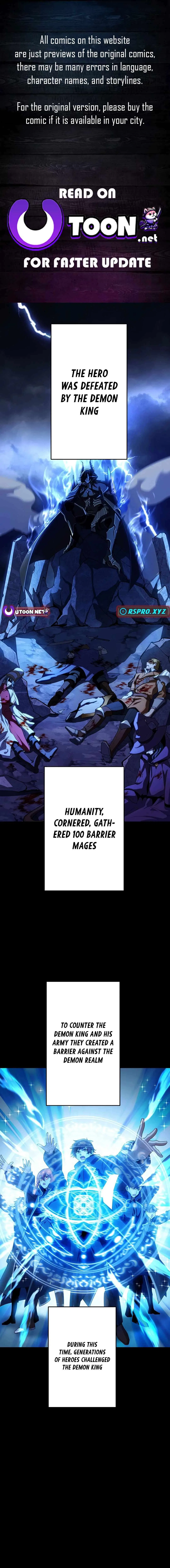 From Useless to Peerless: A Barrier Mage’s Journey Chapter 1 – Page 1
