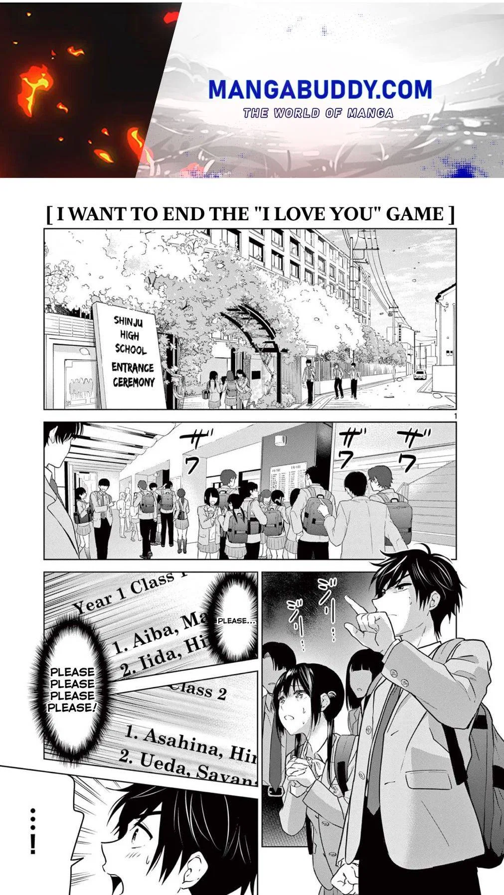 I Want to End the Game That I Love,I Want to End the "I Love You" Game Chapter 2 – Page 1
