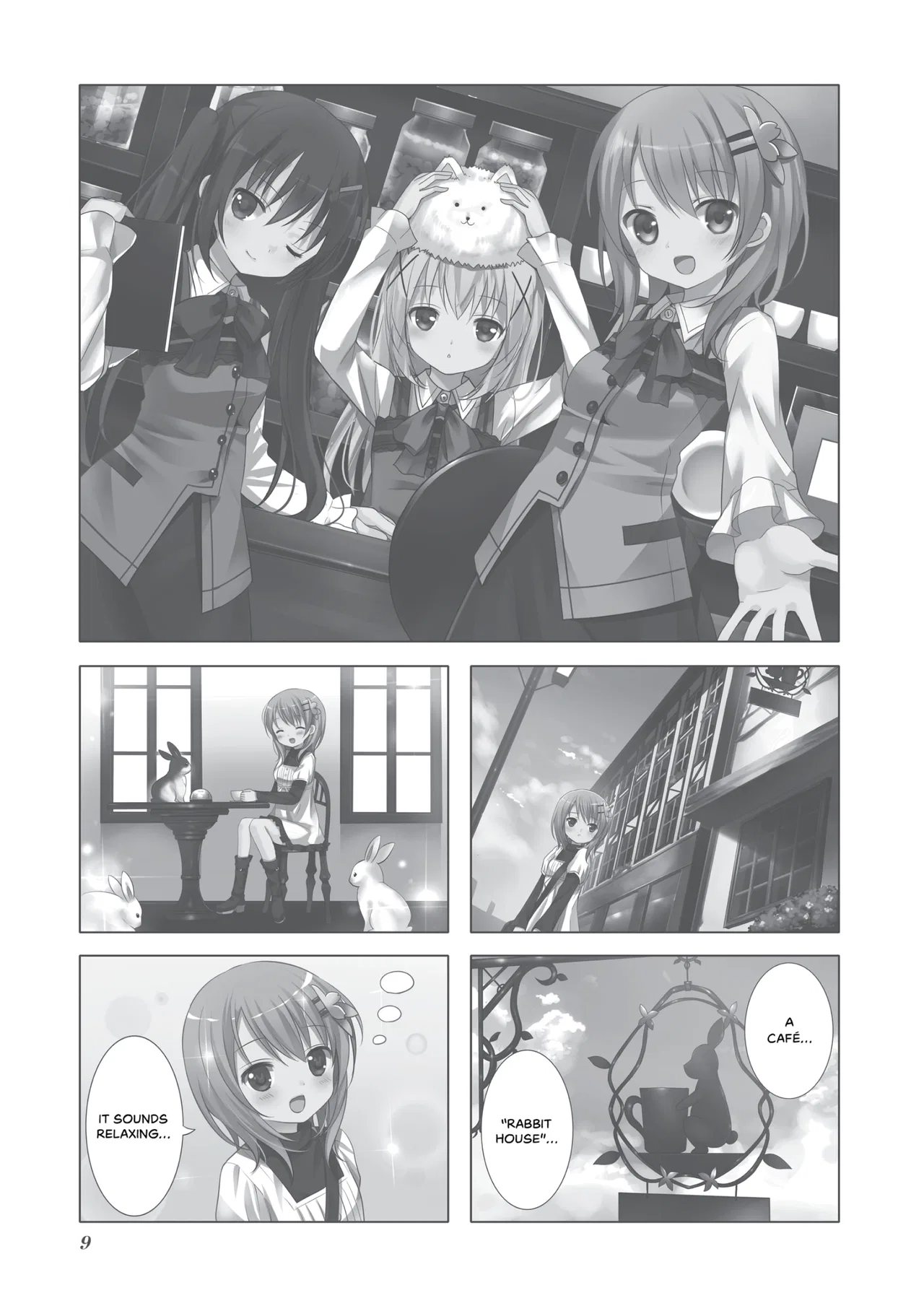 Gochuumon wa Usagi desu ka? Chapter 1 – Page 1